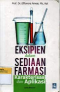 EKSIPIEN DALAM SEDIAAN FARMASI KARAKTERISASI DAN APLIKASI