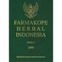 Image of FARMAKOPE HERBAL INDONESIA I 2018