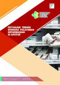 Image of E-BOOK Petunjuk Teknis Standar Pelayanan Kefarmasian di Apotek 2019