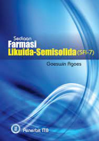 Image of SEDIAAN FARMASI LIKUIDA - SEMIDOLIDA (SFI-7)