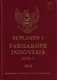 Image of SUPLEMEN I FARMAKOPE INDONESIA EDISI V 2015
