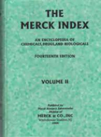 Image of The Merck Index : An Encyclopedia of Chemicals, Drugs, and Biologicals