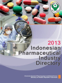 Image of 2013 INDONESIAN PHARMACEUTICAL INDUSTRY DIRECTORY