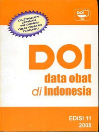 Image of DOI Data Obat di Indonesia 2008