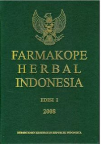 Image of Farmakope Herbal Indonesia Edisi I 2008