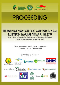 Image of Proceeding Wulawarman Pharmaceutical Conferences X dan Konferensi Nasional Minyak Atsiri 2019