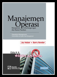 Image of MANAJEMEN OPERASI (MANAJEMEN KEBERLANGSUNGAN DAN RANTAI PASOKAN)