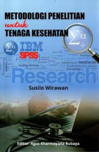 Image of Metodologi Penelitian untuk Tenaga Kesehataan