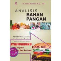 Image of ANALISIS BAHAN PANGAN (Pendekatan Praktek Vitamin Bahan Tambahan Makanan Turunan Babi Untuk Autentikasi Halal)