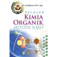 Image of BELAJAR KIMIA ORGANIK METODE IQRO