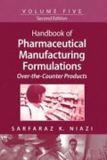 HANDBOOK OF PHARMACEUTICAL MANUFACTURING FORMULATIONS (OVER - THE - COUNTER PRODUCT)